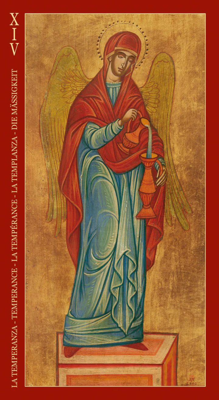 Golden Tarot of the Tsar Cards